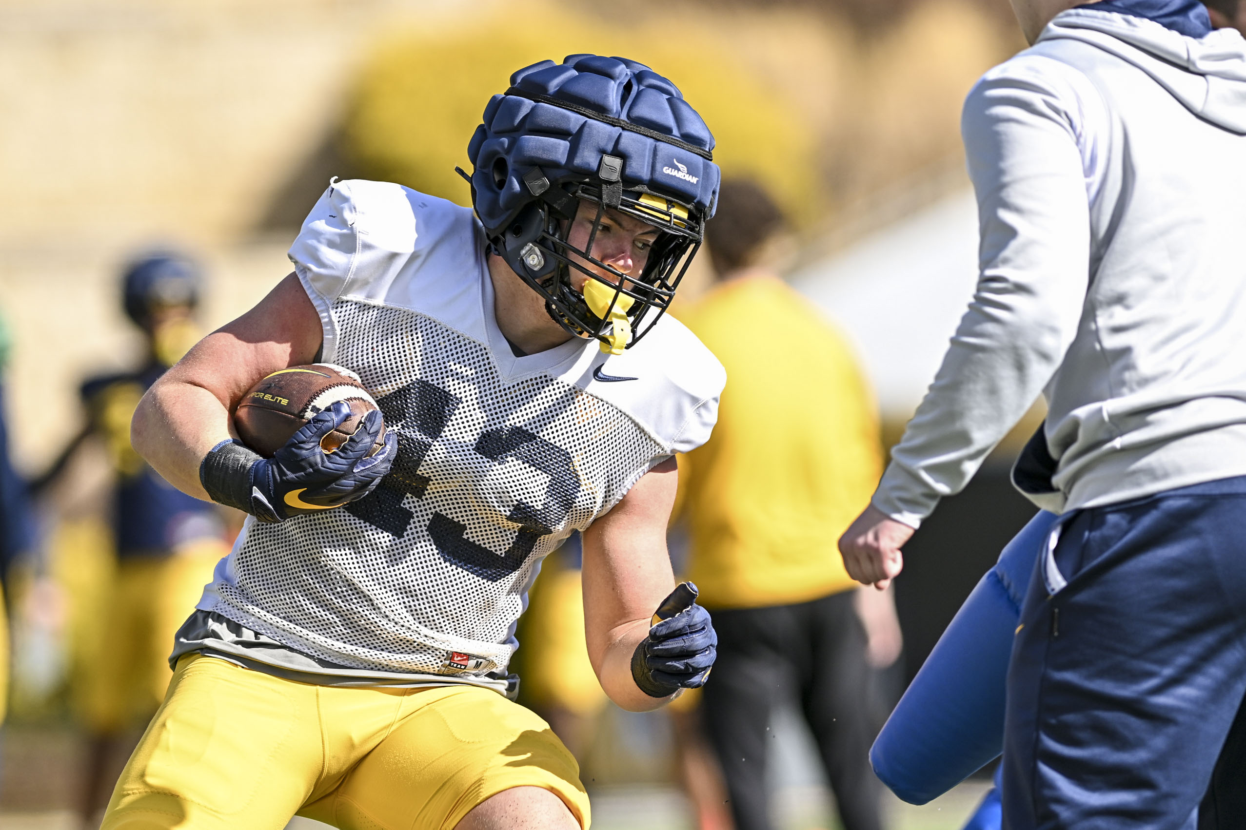 UHS product Colin McBee pushing for playing time as WVU fullback